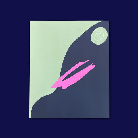 GARY HUME. BIRD WITH PINK BEAK