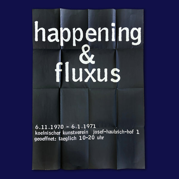 HAPPENING & FLUXUS POSTER