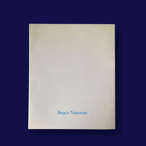 BRUCE NAUMAN. WHITECHAPEL 1986