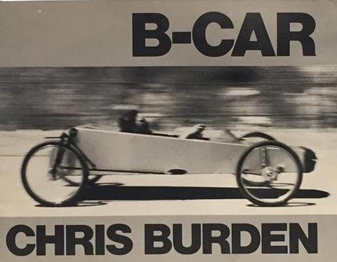 Front cover image-B Car-Chris Burden