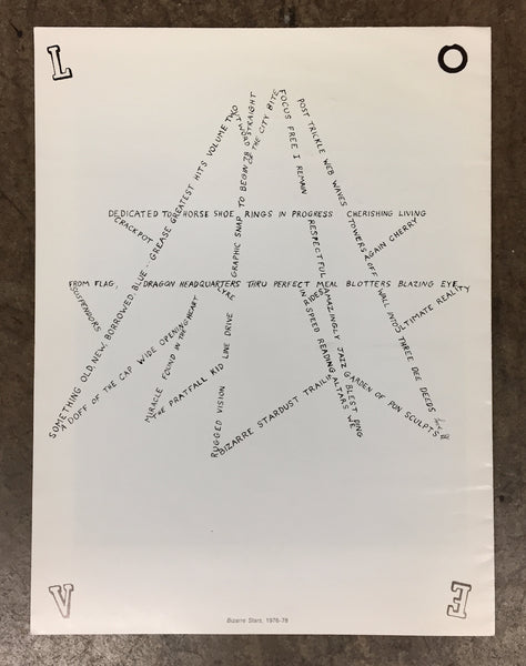 HERMS, GEORGE. ARCO CENTER FOR VISUAL ART [POSTER]