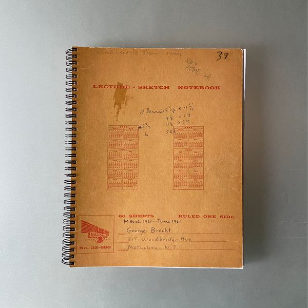 BRECHT NOTEBOOK VI
