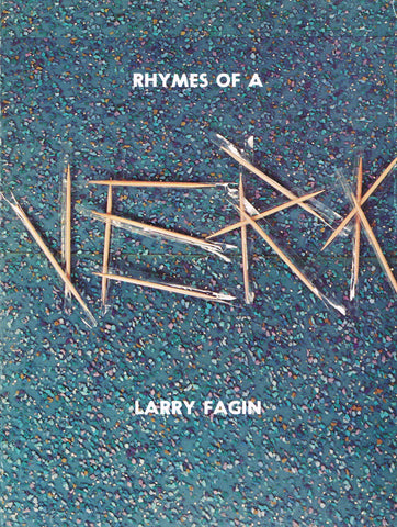 Ed Ruscha's cover for Rhymes of a Jerk by Larry Fagin