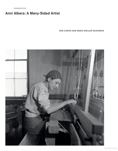 ANNI ALBERS. Y.A.P.