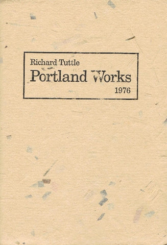 Cover of PORTLAND WORKS 1976 by RICHARD TUTTLE